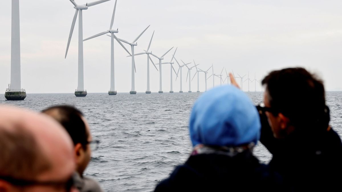 Dánsko chce vybudovat ostrovy s větrnými elektrárnami za bilion